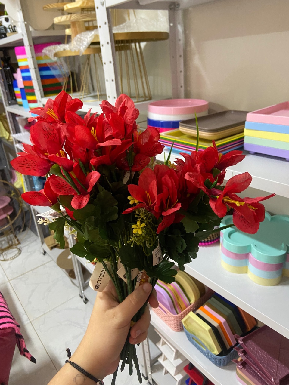 Flores Vermelhas - Mini Festas