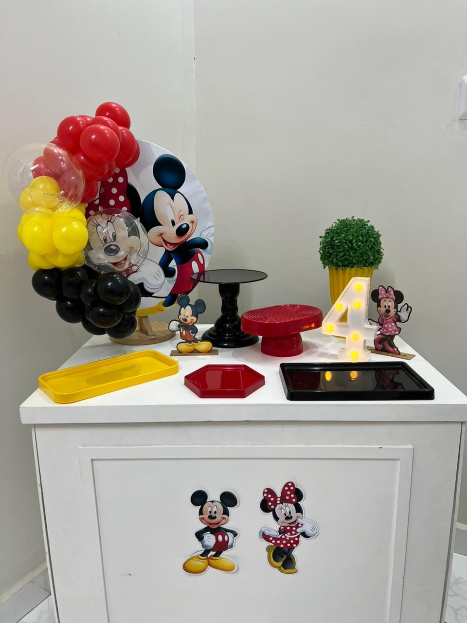 Kit Minei E Mickey - Mini Festas