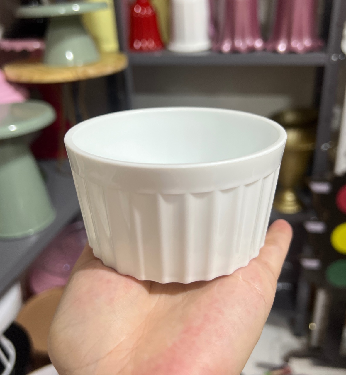 Ramekin 260Ml Branco - Mini Festas