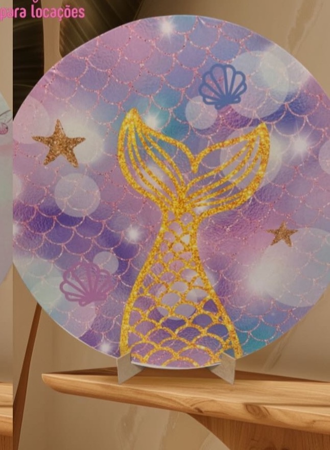 Capa Calda de Sereia - Mini Festas