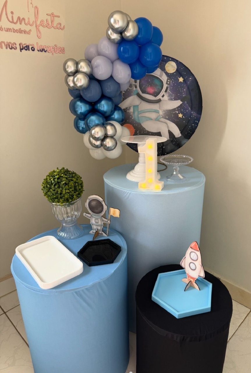 Kit Astronauta  - Mini Festas