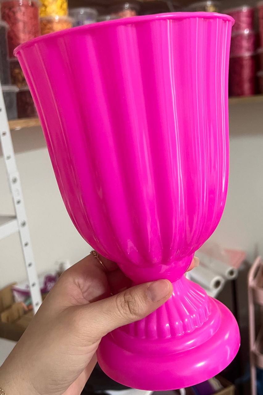 Vaso Pink - Mini Festas