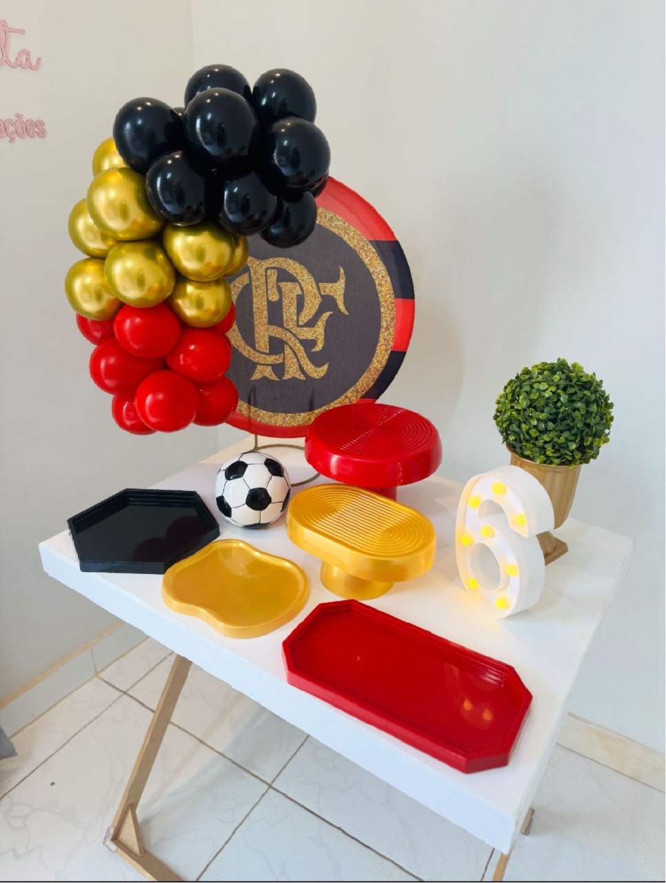 Kit Premium Flamengo  - Mini Festas