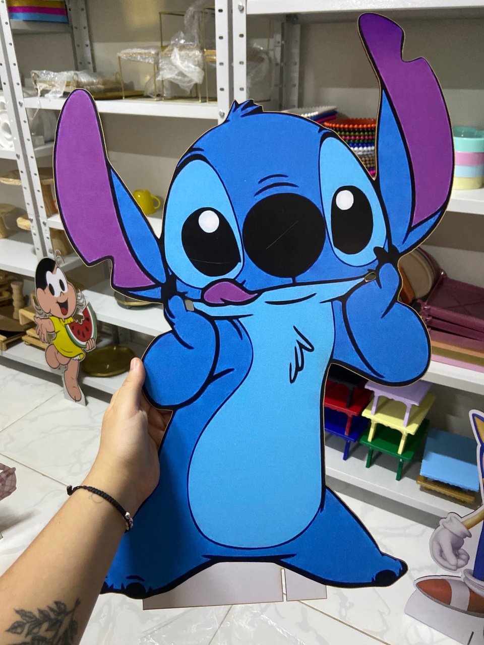 Display de Chao (Stitch) - Mini Festas