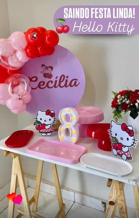 Kit Premium Hello Kit - Mini Festas