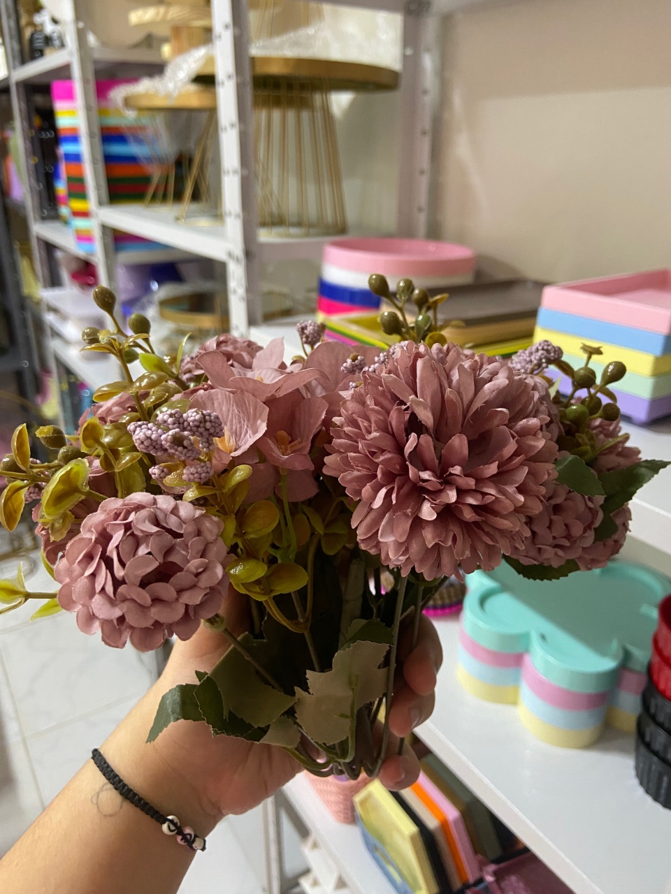 Flores Rosa - Mini Festas