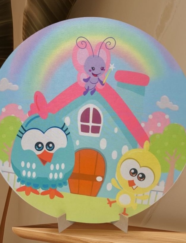 Capa Galinha Pintadinha Baby - Mini Festas