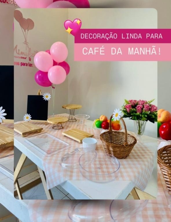 Kit Café da Manhã - Mini Festas