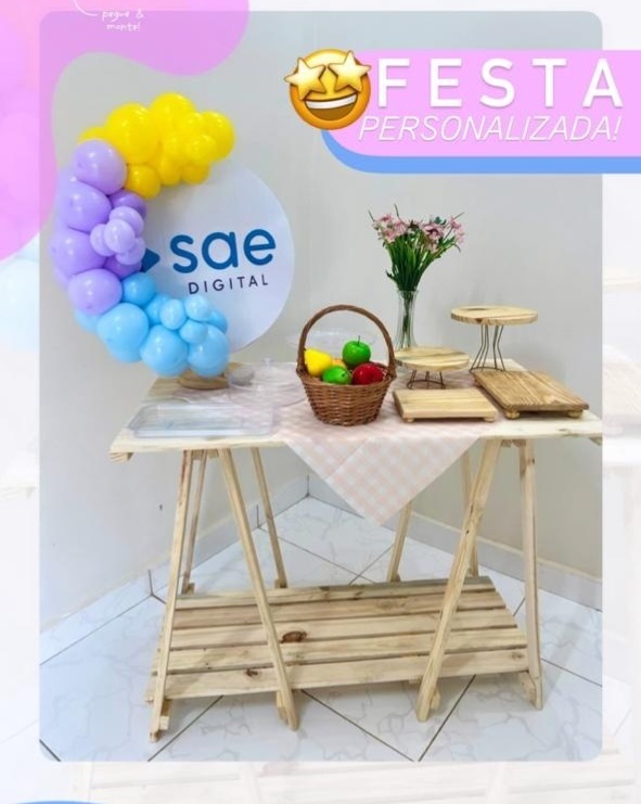 Kit Café da Manhãa - Mini Festas