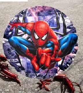 Capa Homem Aranha  - Mini Festas