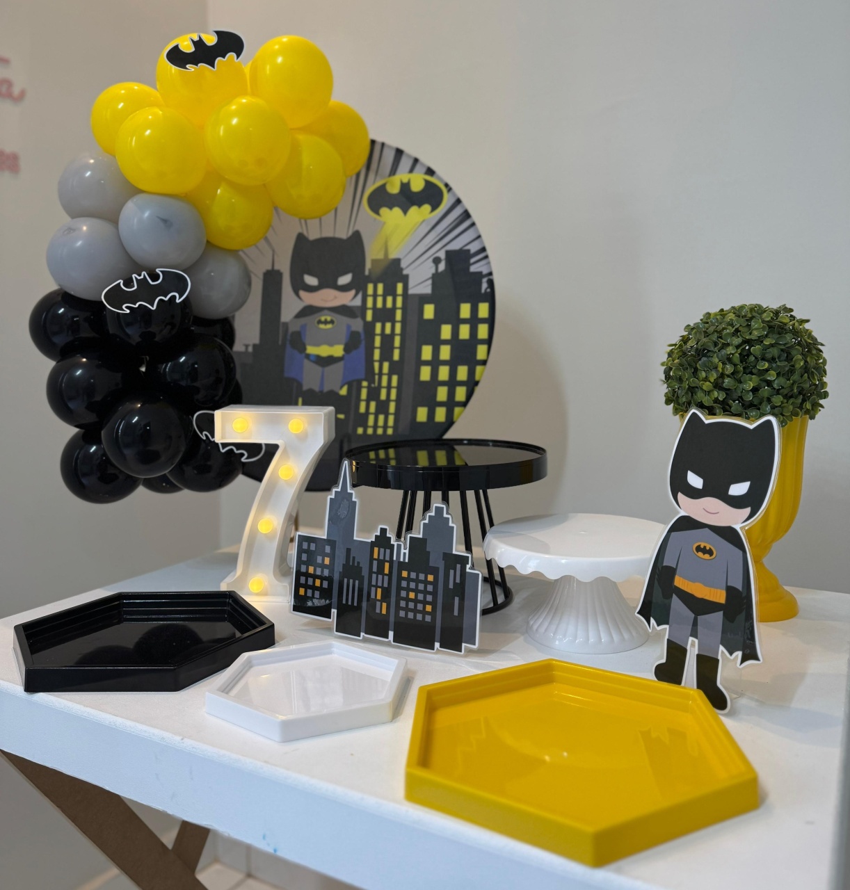 Kit Mini Festa Batman Cute - Mini Festas