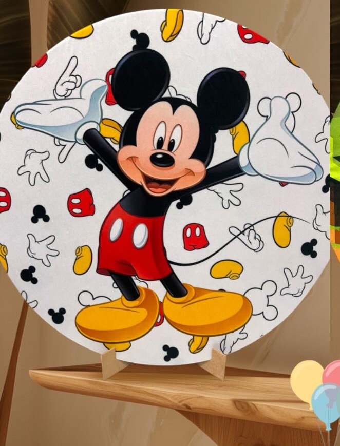 Capa Mickey - Mini Festas