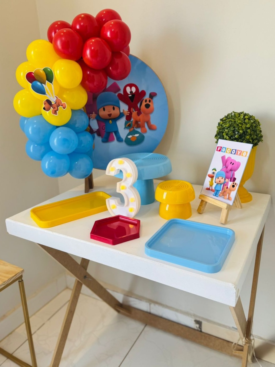 Kit Premium Pocoyo - Mini Festas
