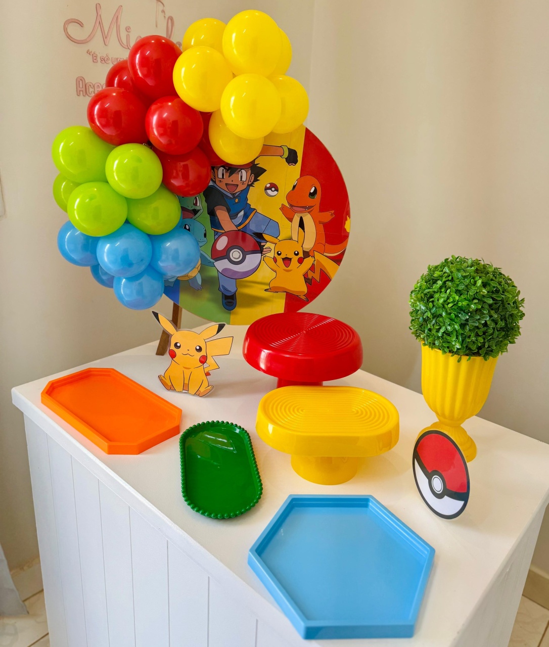 Kit Mini Festa Pokemon - Mini Festas