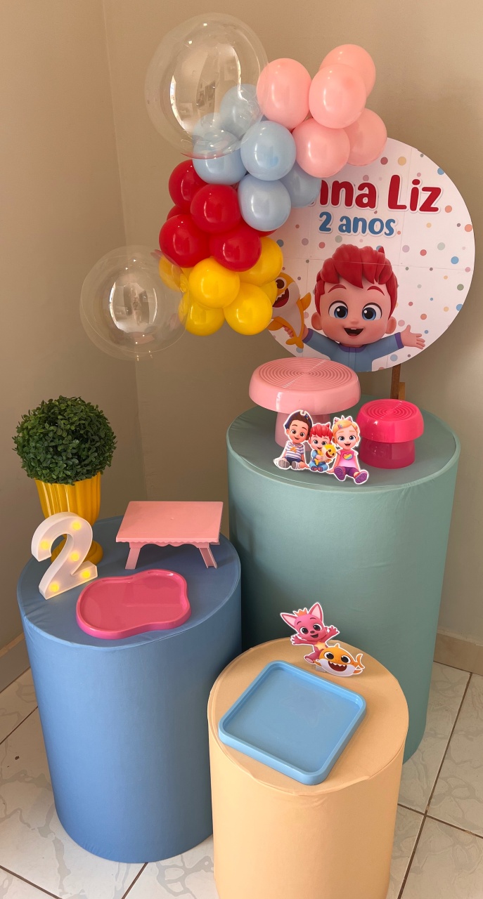 Kit Bebê Fin Feminino  - Mini Festas