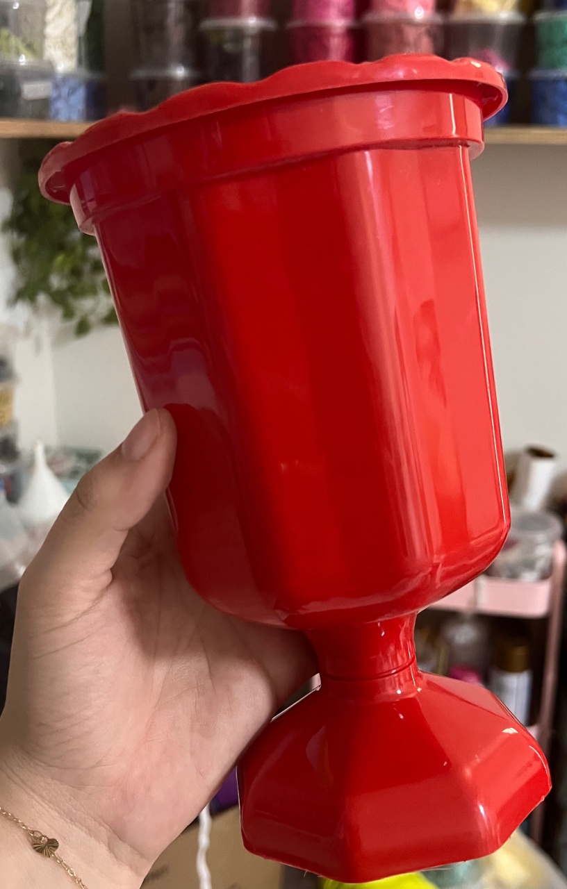 Vaso Vermelhooo - Mini Festas