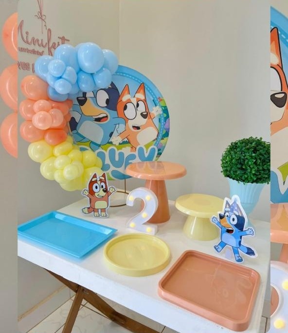 Kit Premium Bluey - Mini Festas