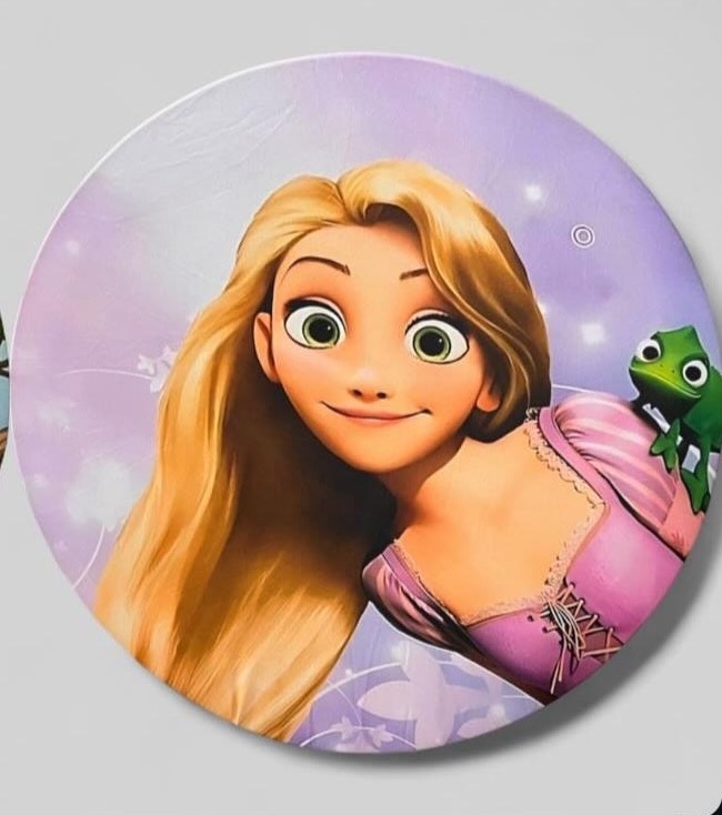 Capa Rapunzel  - Mini Festas