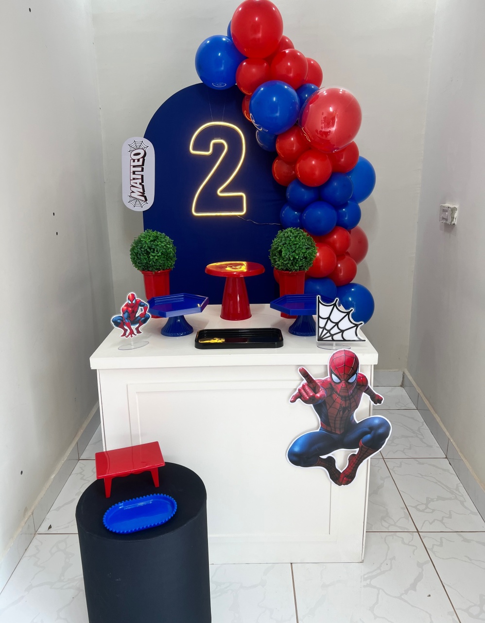 Kit Especial Homem Aranhaa - Mini Festas