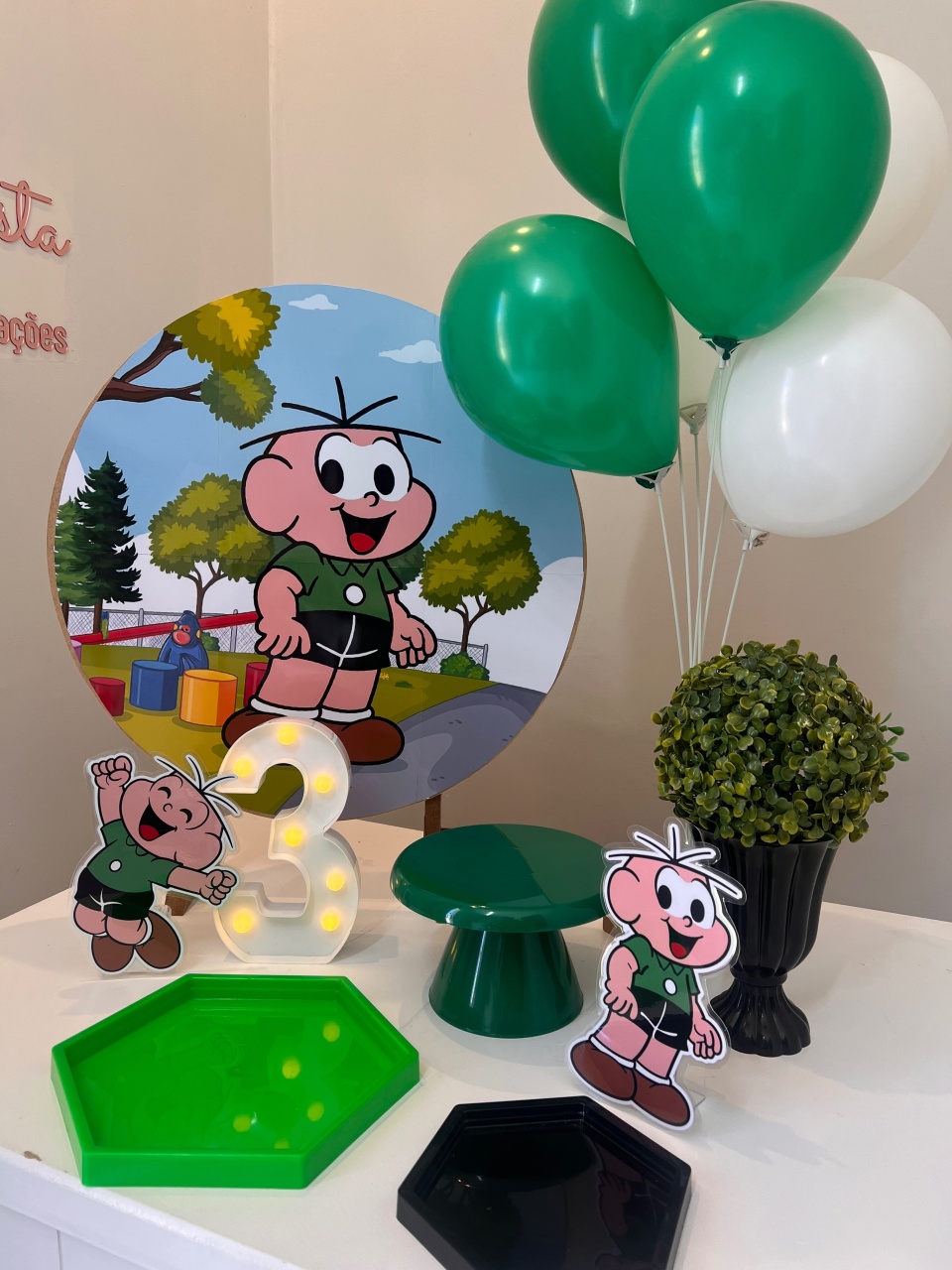 Kit Básico Cebolinha - Mini Festas