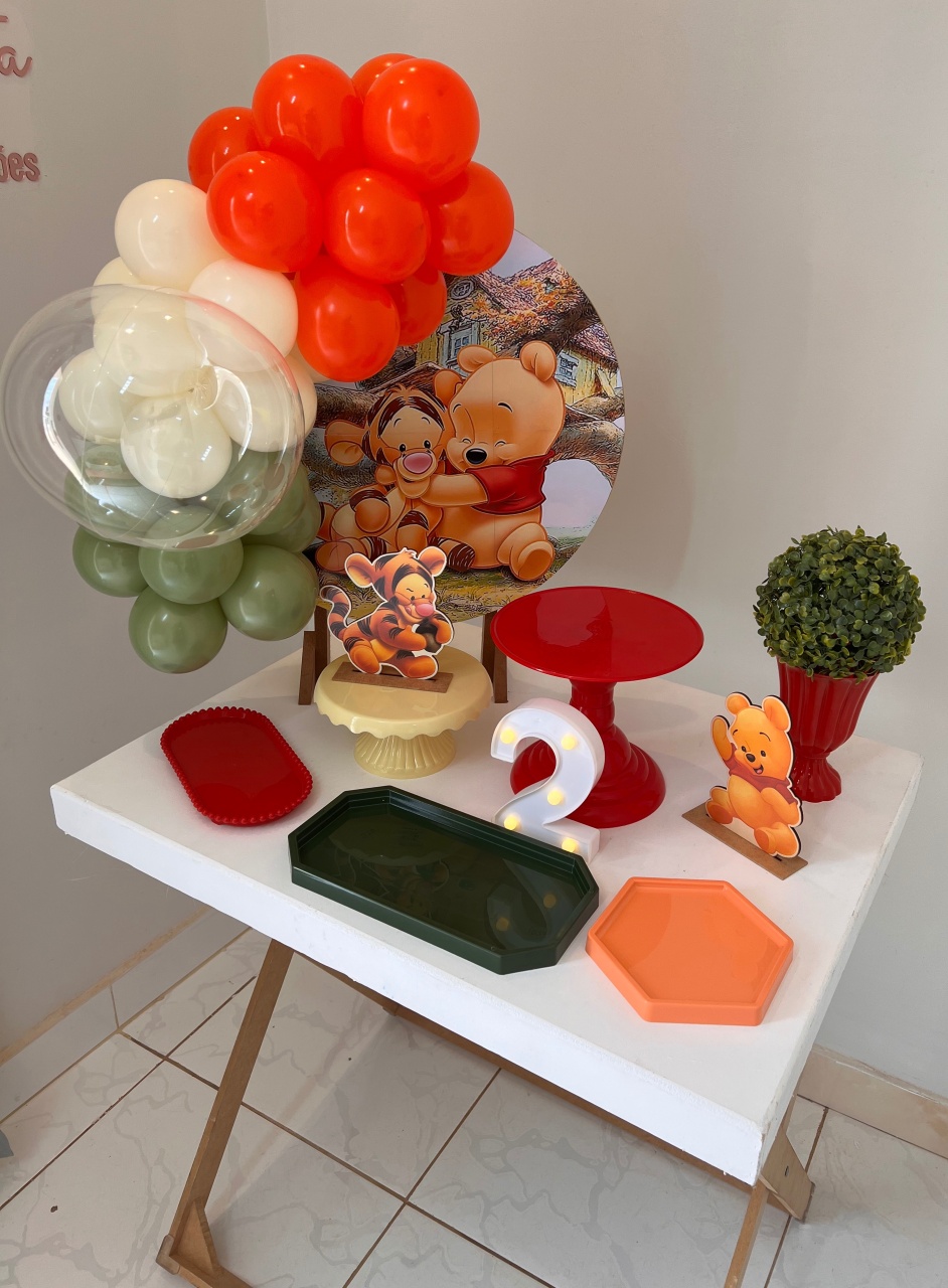 Kit Premium Ursinho Pooh - Mini Festas