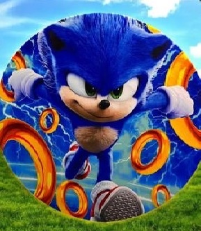 Capa Sonic 2 - Mini Festas