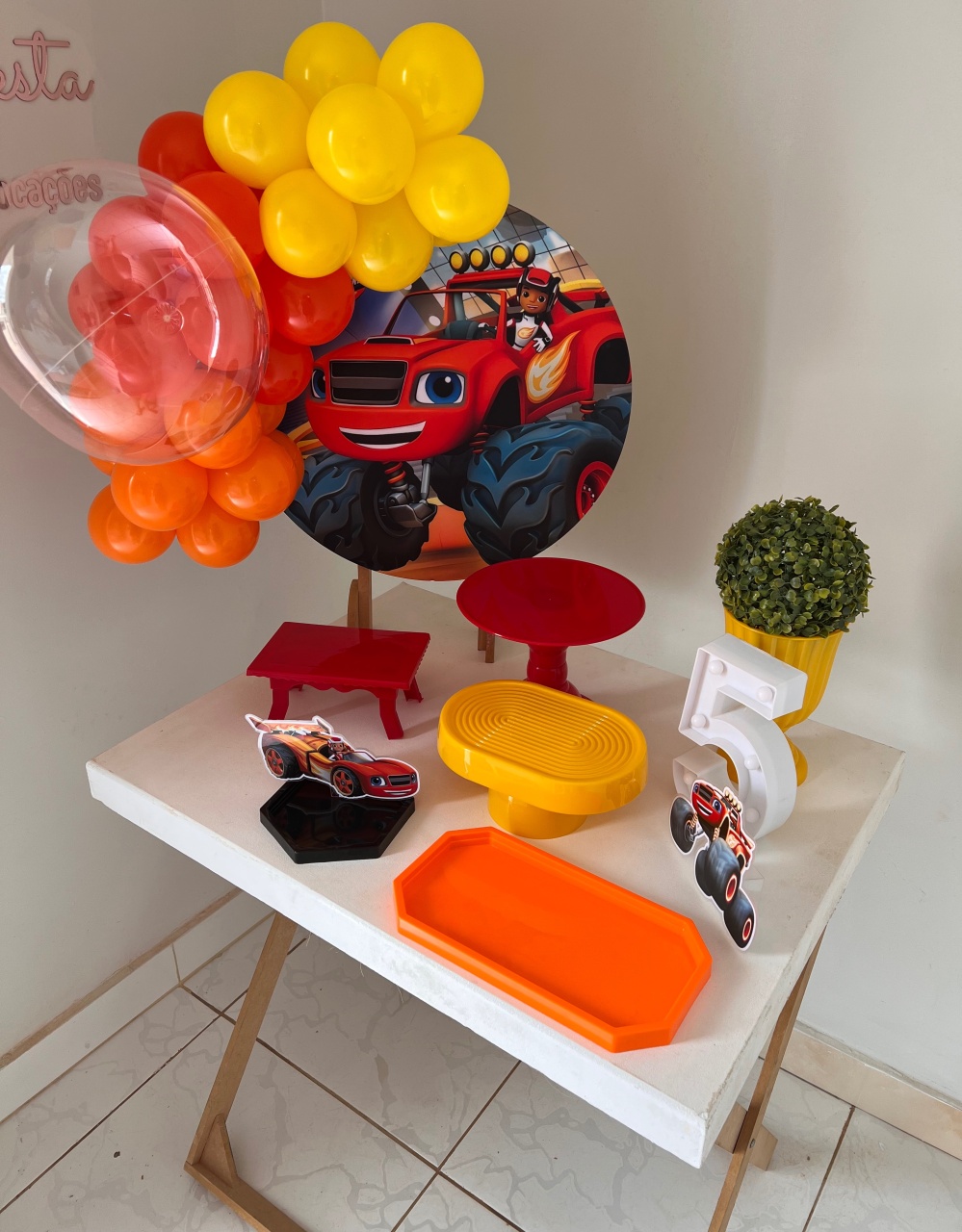 Kit Premium Blaze - Mini Festas