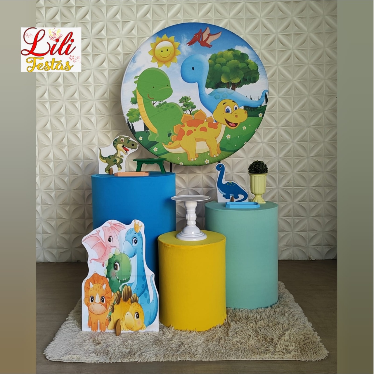Dino Baby - Kit Promocional - LiliFestaspegueemonte