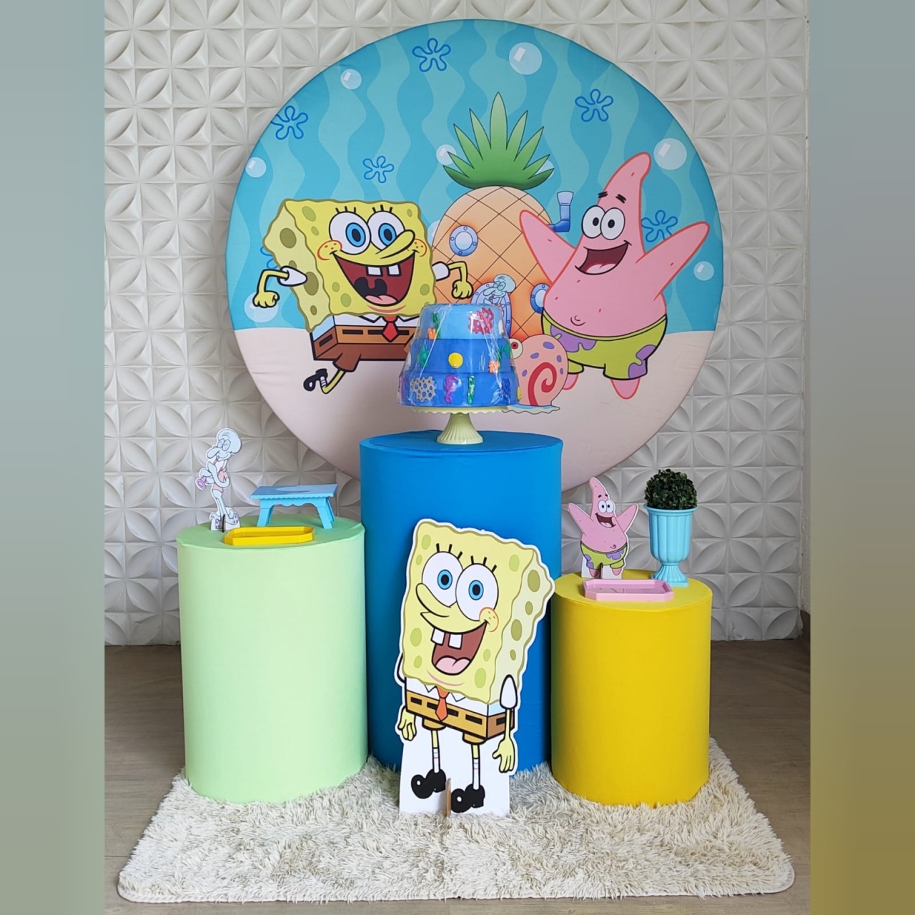 Kit Bob Esponja - 2 - LiliFestaspegueemonte