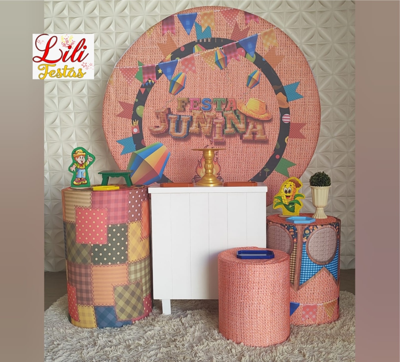 Festa Junina Retalho + Cômoda - LiliFestaspegueemonte