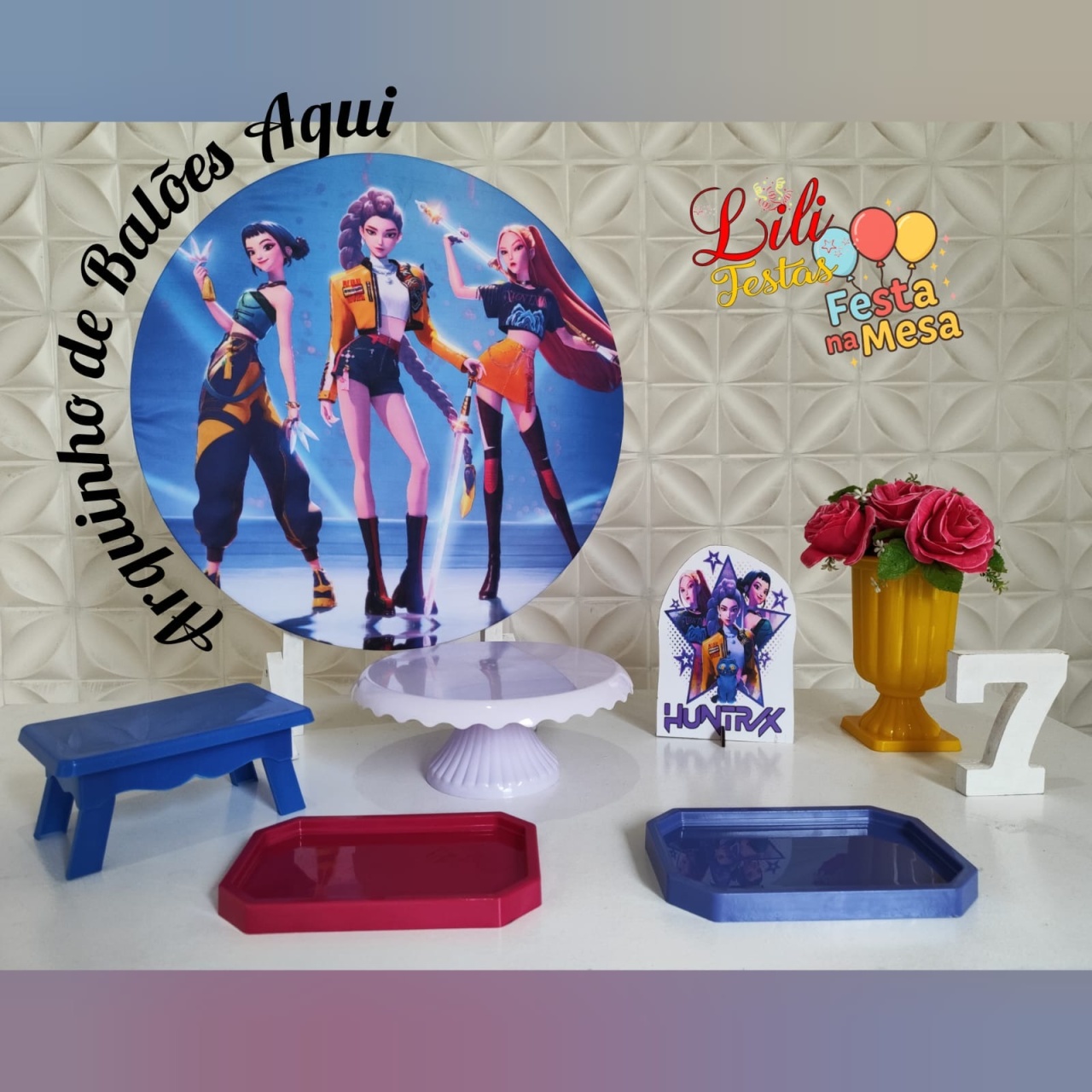Guerreiras  Do K- Pop- Festa Na Mesa  - LiliFestaspegueemonte