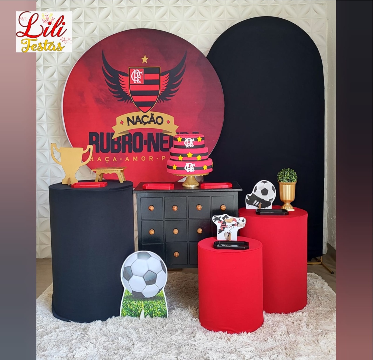 Kit Flamengo - 5 - LiliFestaspegueemonte