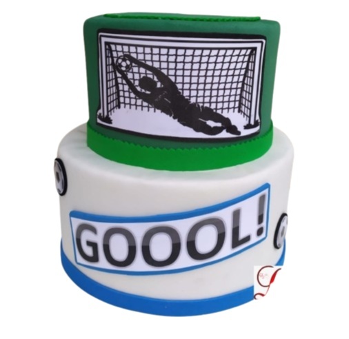 Bolo Fake - Futebol  - LiliFestaspegueemonte