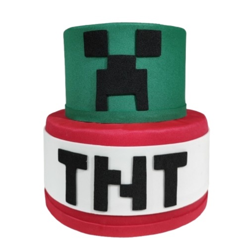Bolo Fake - Minecraft  - LiliFestaspegueemonte