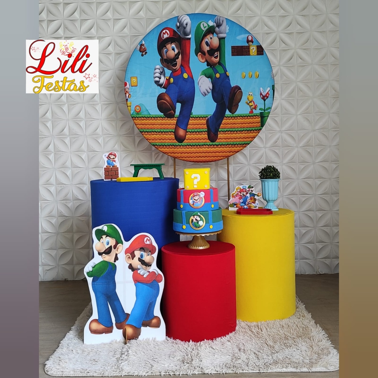 Super Mário  - LiliFestaspegueemonte