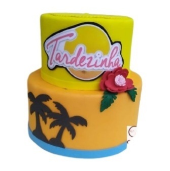 Bolo Fake -Tardezinha - LiliFestaspegueemonte