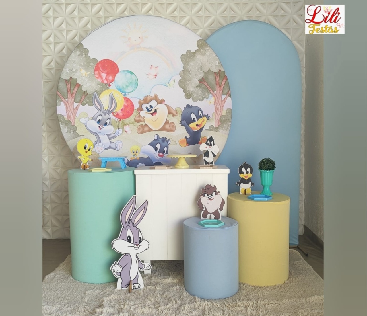 Kit Baby Looney Tunes - 5 - LiliFestaspegueemonte