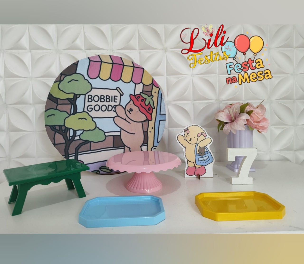 Bobbie Goods - Kit Festa Na Mesa - LiliFestaspegueemonte