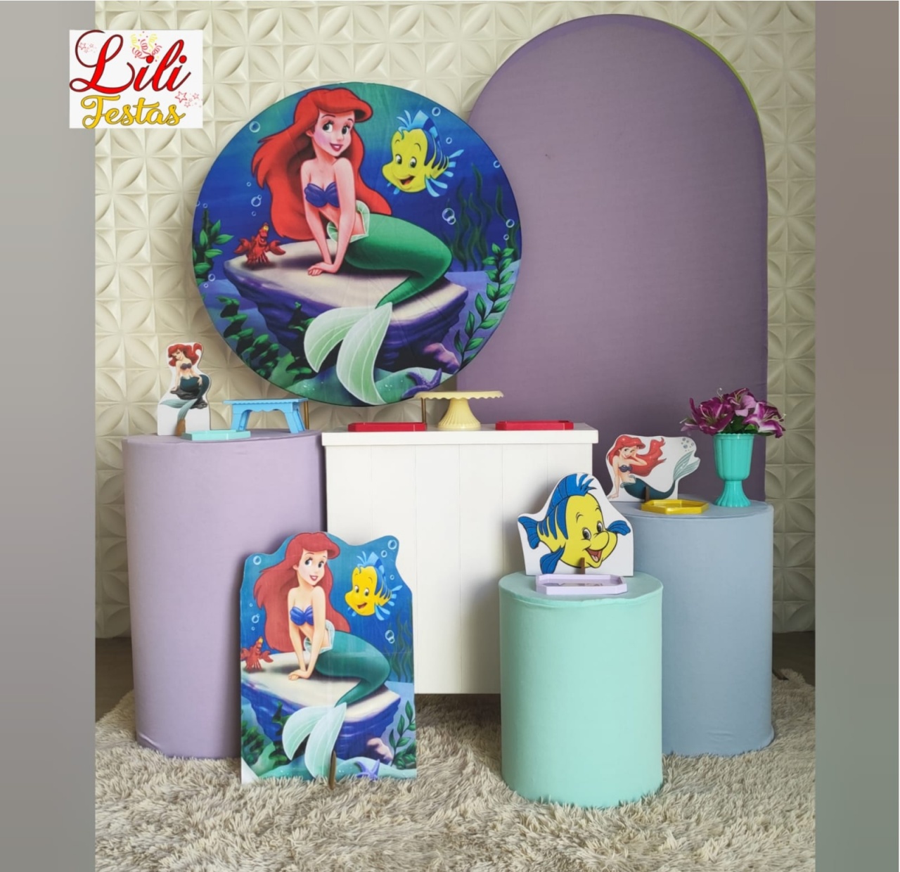 Ariel + Cômoda + Romano - LiliFestaspegueemonte