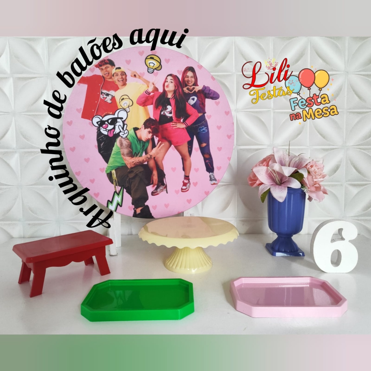 dos Rosa - Festa Na Mesa  - LiliFestaspegueemonte