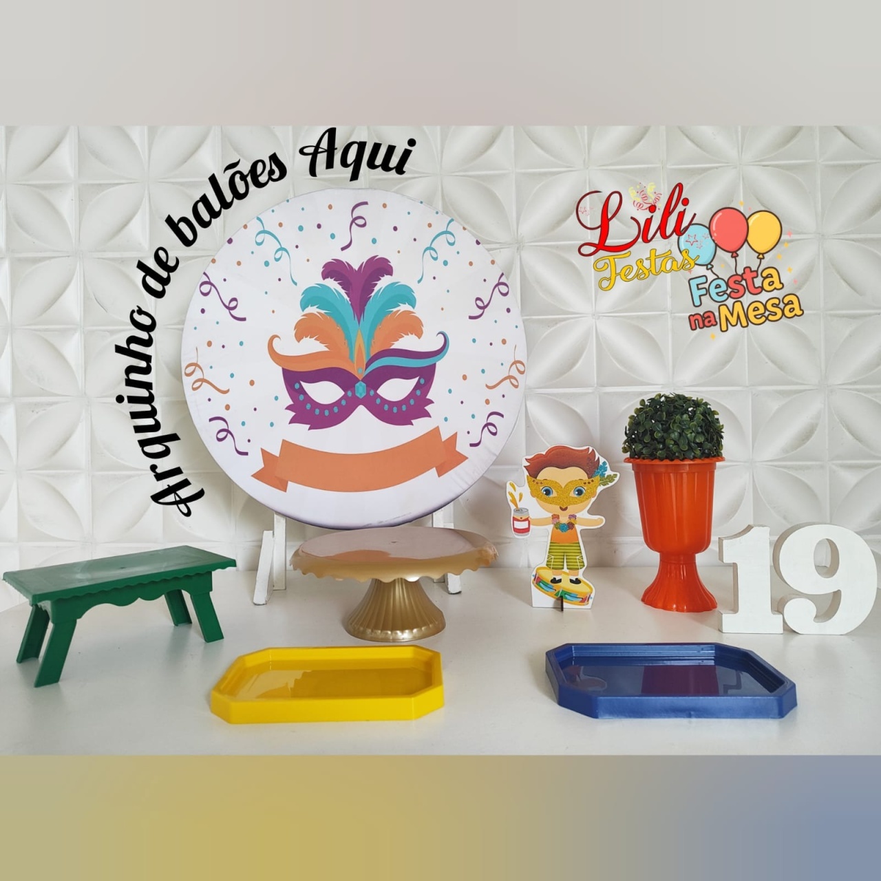 Carnaval - Festa Na Mesa - LiliFestaspegueemonte