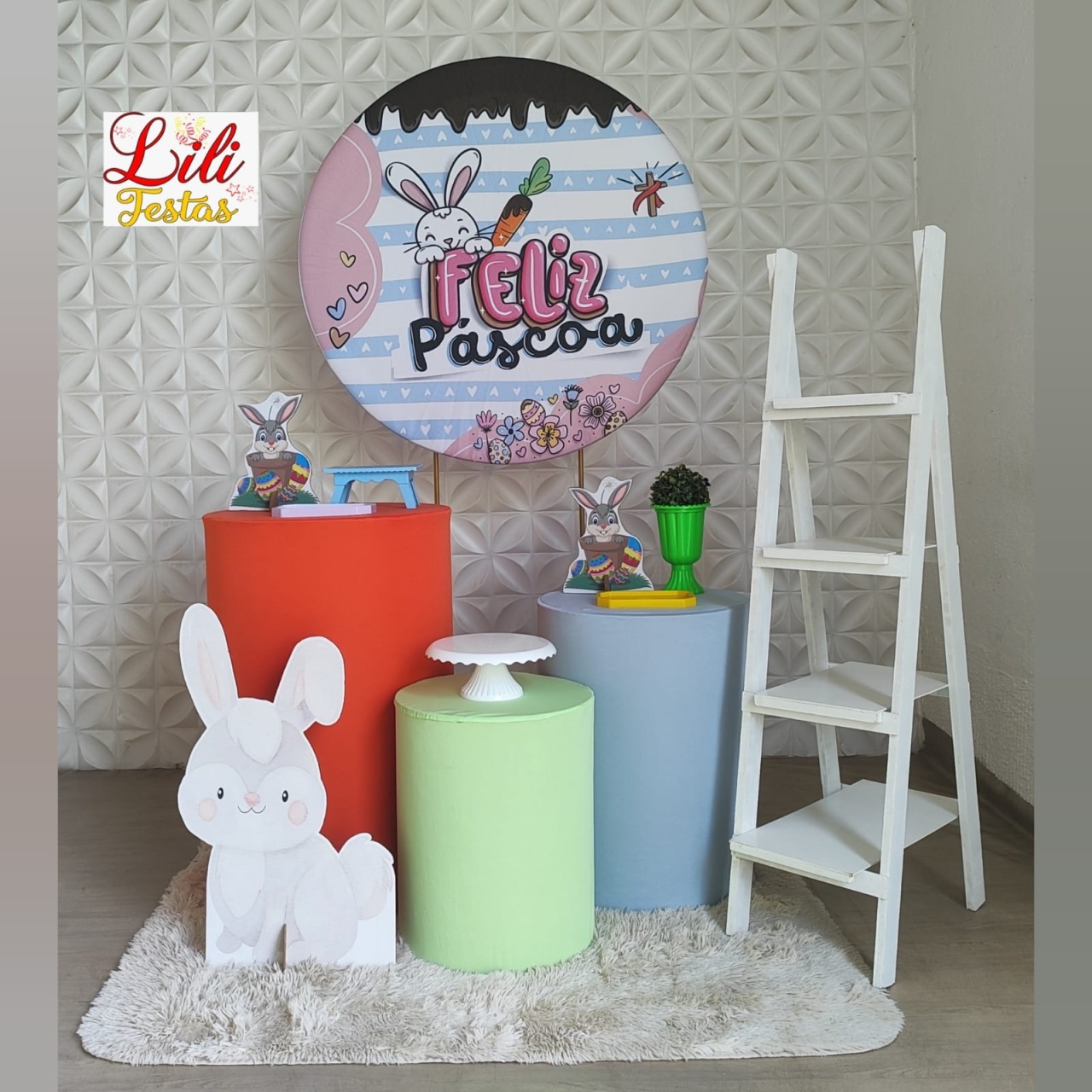 Páscoa + Escada  - LiliFestaspegueemonte
