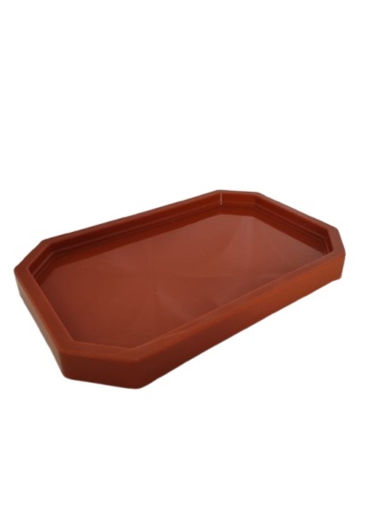 Bandeja Terracota - Retangular  - LiliFestaspegueemonte