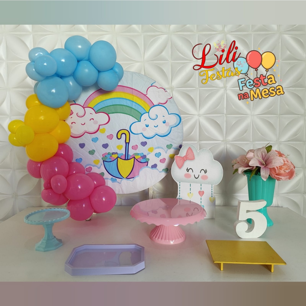 Chuva de Amor - Festa Na Mesa - LiliFestaspegueemonte