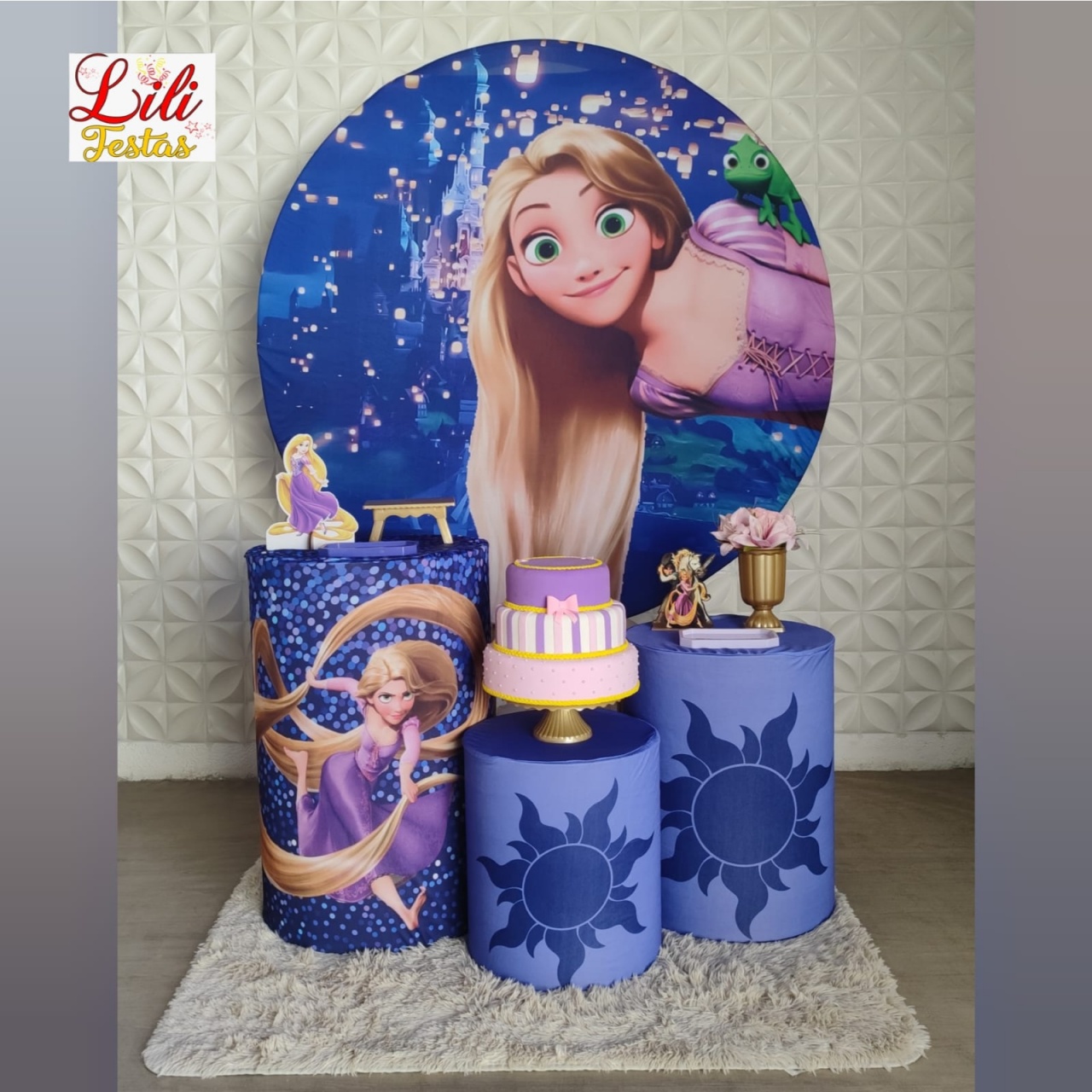 Rapunzel (Enrolados) - LiliFestaspegueemonte