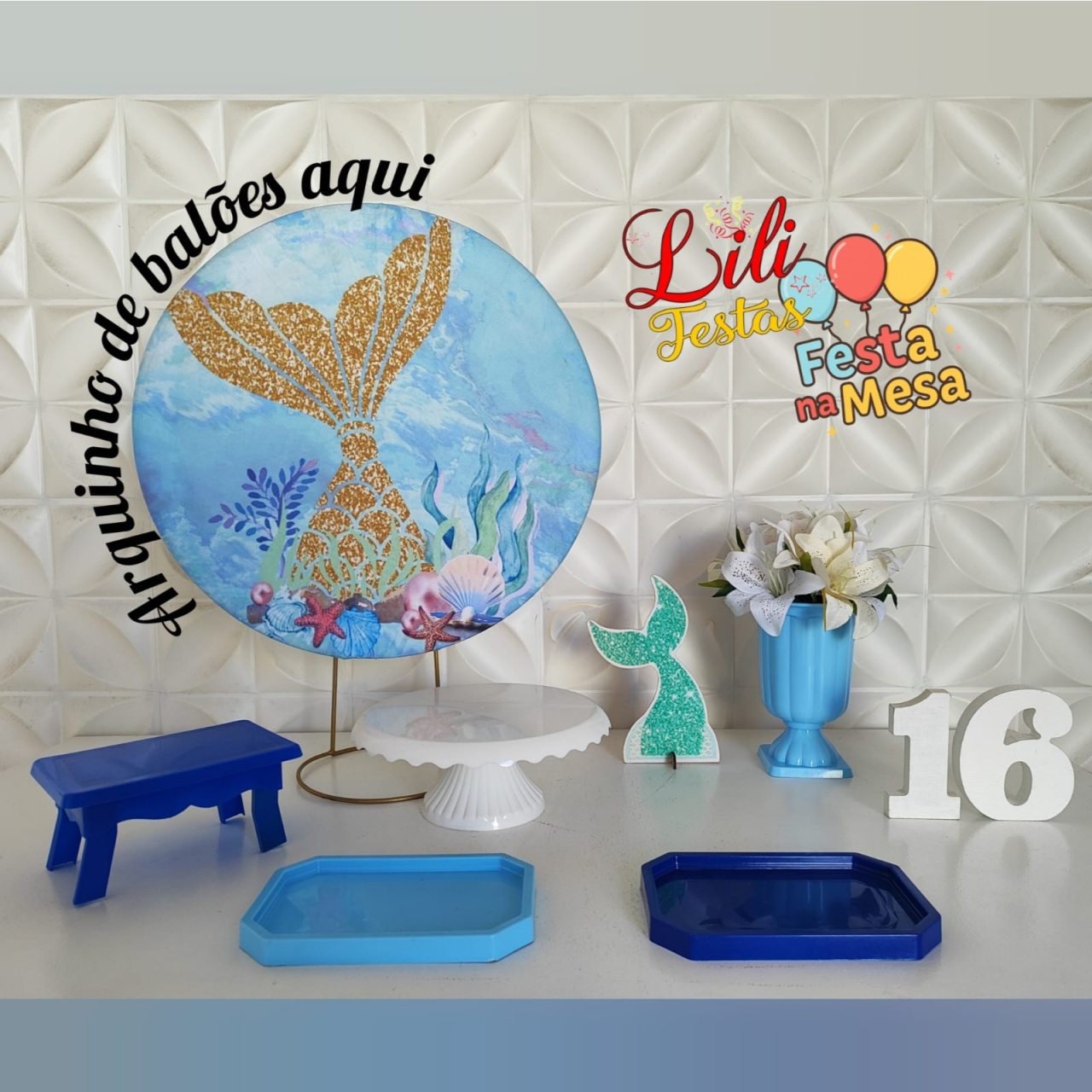 Fundo Do Mar - Festa Na Mesa - LiliFestaspegueemonte