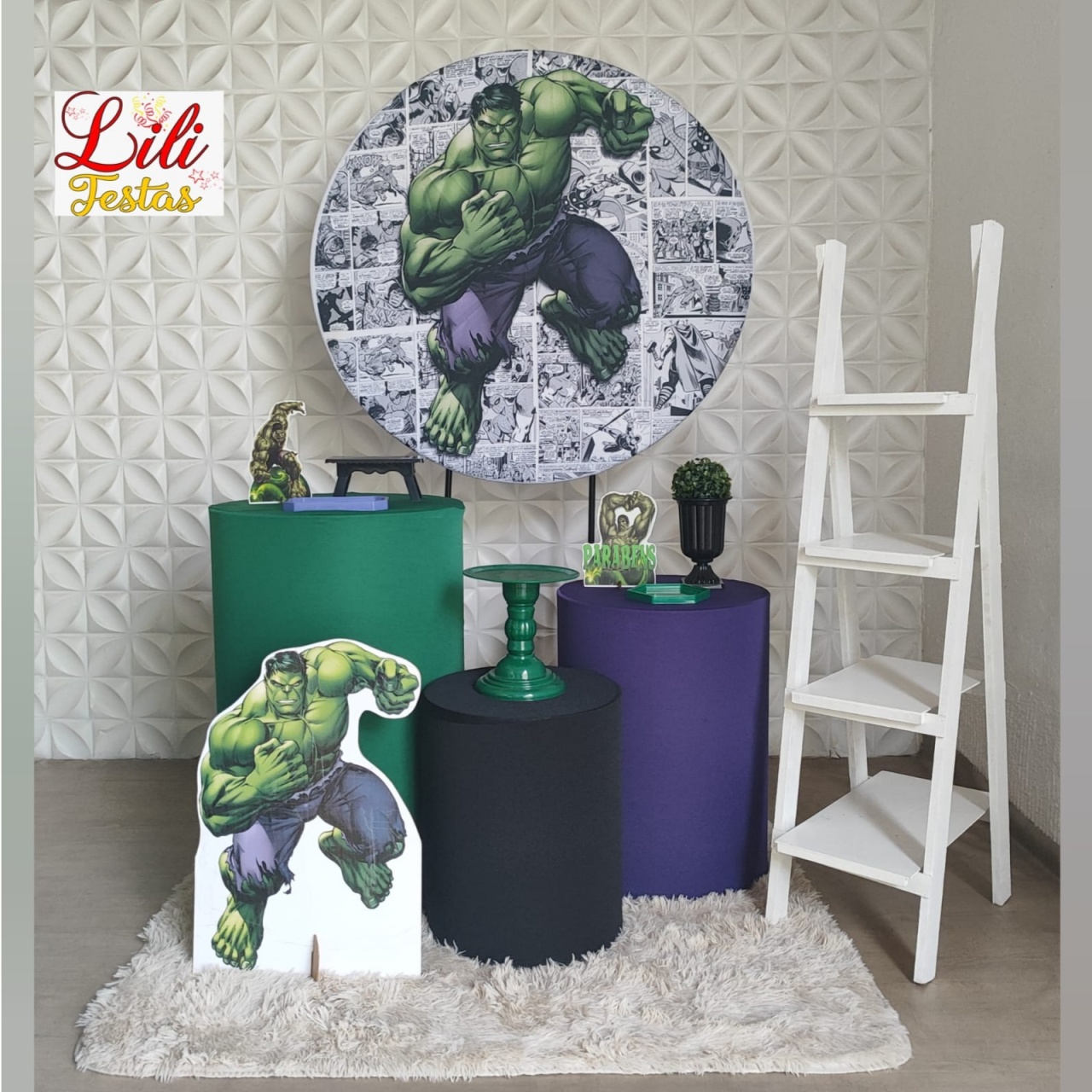 Hulk + Escada - LiliFestaspegueemonte