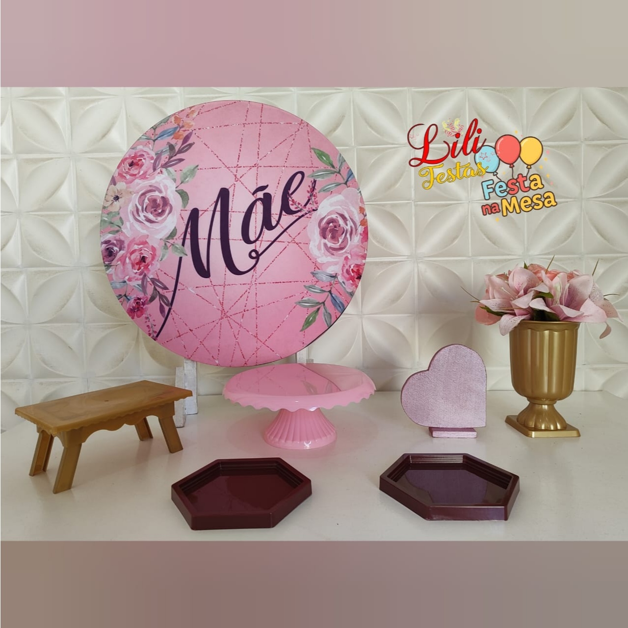 Dia das Mães 1 - Festa Na Mesa - LiliFestaspegueemonte