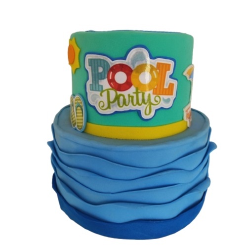Bolo Fake - Pool Party  - LiliFestaspegueemonte
