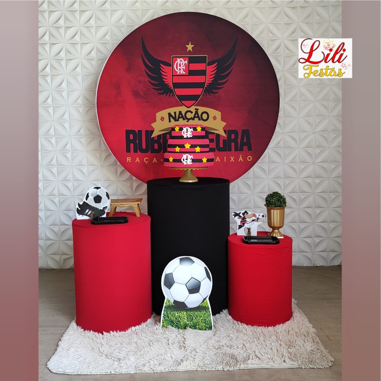 Kit Flamengo - 2 - LiliFestaspegueemonte